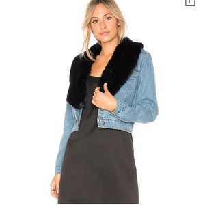 BB Dakota Mia Faux Fur Jacket